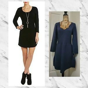 ** Black Friday SALE **  Navy Blue Sweater Dress